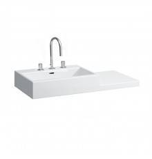 Laufen Living City Раковина 100х46х14 см, 3 отв., цвет: белый. 8.1843.2.000.108.1