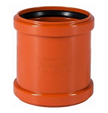 Муфта PVC надвижная ремонтная Ostendorf KGU D=110 мм L=125 мм. 220500