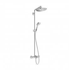 Hansgrohe Croma E 280 1jet Душевая система Showerpipe с термостатом для ванны, хром. 26792000
