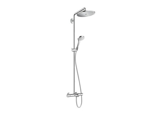 Hansgrohe Croma E 280 1jet Душевая система Showerpipe с термостатом для ванны, хром. 26792000 Hansgrohe Croma E 280 1jet Душевая система Showerpipe с термостатом для ванны, хром. 26792000