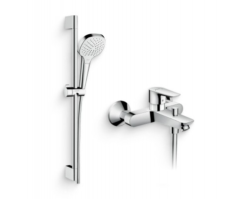 Душевой комплект Смеситель Hansgrohe Talis E 71740000 + Гарнитур Croma Select E Vario 26582400 Душевой комплект Смеситель Hansgrohe Talis E 71740000 + Гарнитур Croma Select E Vario 26582400