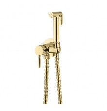 Reitano 55STF Смеситель для биде Minimal (скрытый монтаж, латунная лейка), Комплект, Gold 55STFBSMGO