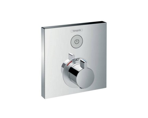 Hansgrohe ShowerSelect Термостат для душа, внешняя часть, цвет: хром. 15762000 Hansgrohe ShowerSelect Термостат для душа, внешняя часть, цвет: хром. 15762000