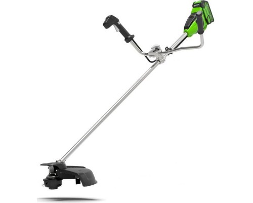 Триммер аккумуляторный Greenworks GD40BCBK4 б/щ  (АКБ 4 Ач и ЗУ)