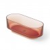 Dea Design Shadow Ванна 170x72x56см., отдельностоящая, Glasstek, прозрачная смола, цвет: brown copper. DD8675 1700 R9