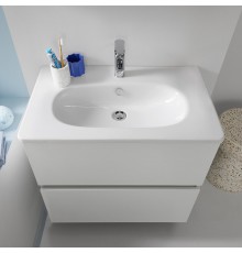 Burgbad Rocio Раковина 80см., накладная, 1 отв., цвет: белый. KBCJ080C0001