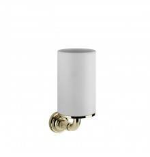 Gessi Venti20 Стакан подвесной, цвет белый: фурнитура Brass PVD. 65407#710