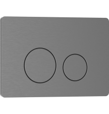 Кнопка смыва Iberica Blanca Inox O IB.B081.008.000 вороненая сталь