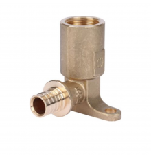 Угольник настенный STOUT с длинным нарезным патрубком 16-Rp 1/2  SFA-0032-001612