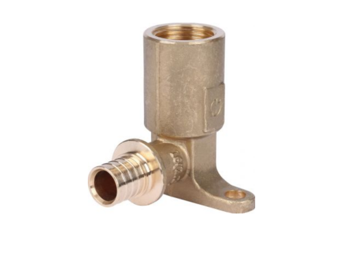 Угольник настенный STOUT с длинным нарезным патрубком 16-Rp 1/2  SFA-0032-001612