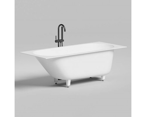 Salini Ornella kit Встраиваемая ванна 170х70х60см, донный клапан, сифон, щелевой слив-перелив, материал: S-Stone, цвет: белый матовый. 102423M Salini Ornella kit Встраиваемая ванна 170х70х60см, донный клапан, сифон, щелевой слив-перелив, материал: S-Stone, цвет: белый матовый. 102423M