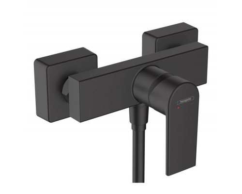 Hansgrohe Vernis Shap Смеситель для душа, однорычажный, цвет: матовый черный . 71650670 Hansgrohe Vernis Shap Смеситель для душа, однорычажный, цвет: матовый черный . 71650670