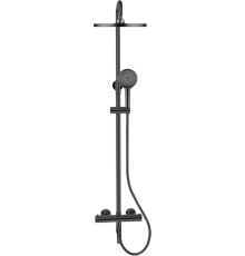 Душевая стойка Bronze de Luxe Scandi 11060B черная