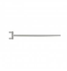 Decor Walther Mikado Полотенцесушитель 7x1.2x40см., подвесной, цвет: сталь матовая. 0523576