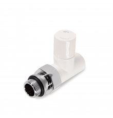 Вентиль SR Rubinetterie прямой серияTondera Light ручной 1/2 цвет белый 0778-1500VC0A