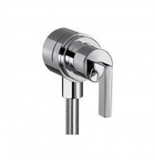 Axor Citterio, Шланговое подсоединение Fixfit Stop, с рычаговой рукояткой, цвет: хром. 39882000