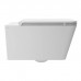 Alice Hide Square Унитаз 55х35см., подвесной, безободковый, с сиденьем и крышкой с микролифтом, с набором для крепления, цвет: белый матовый. 31210109SET
