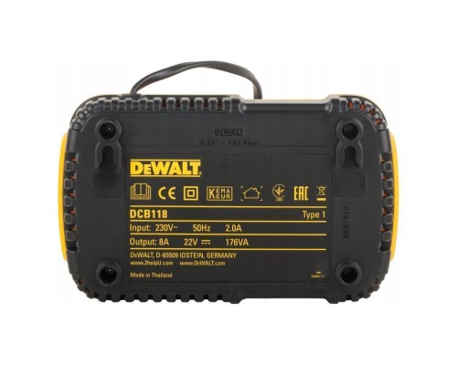 Набор Зарядное устройство DeWalt универсальное DCB118 (DCB118) и 2 батареи DeWalt DCB546 (6,0 Ач) XR FLEXVOLT Набор Зарядное устройство DeWalt универсальное DCB118 (DCB118) и 2 батареи DeWalt DCB546 (6,0 Ач) XR FLEXVOLT