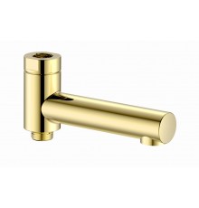 AQM8301GG Излив поворотный с картриджем, золото AQM8301GG