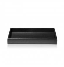 Decor Walther Brownie Tab L Лоток универсальный 28x16см, настольный, цвет: черная кожа. 0930160