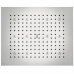BOSSINI DREAM-RECTANGULAR Верхний душ 570x470 мм, с 12 LED RGB, блок питания/управления, Cromoterapia, цвет: белый матовый. H37455.045
