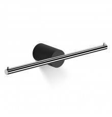 Decor Walther Black Stone TPH2 Держатель туалетной бумаги, двойной, подвесной, цвет: черный матовый / хром. 0974964