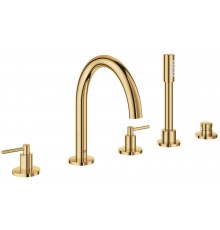 Grohe 19 922 GL3 Atrio Смеситель для ванны на 5 отв., керамика 90°, Комплект 19922GL3Gr