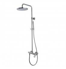 Carlo Frattini Flo' Душевая стойка, верхний душ 25см, смеситель, цвет: хром. F3805/2CR