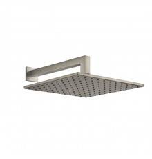 Gessi Emporio shower Верхний душ 30х30см., подвесной, поворотная, с защитой от известкового налёта, цвет: Finox Brushed Nickel. 47368#149