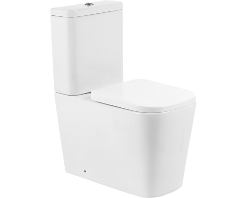 Унитаз-компакт BelBagno Albano BB120CPR безободковый, крышка BB120SC с микролифтом, бачок BB120T Унитаз-компакт BelBagno Albano BB120CPR безободковый, крышка BB120SC с микролифтом, бачок BB120T