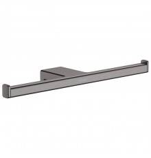 Hansgrohe AddStoris Держатель т/б, двойной, цвет: шлифованный черный хром. 41748340