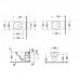 Duravit D-Code Комплект: подвесной унитаз Rimless 257009 35.5х54.5см.+ сиденье с автоматическим закрыванием 006739. 45700900A1 (257009+006739)