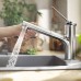 Hansgrohe Zesis Смеситель для кухни, 1 отв., с вытяжным душем, 2jet, цвет: хром. 74800000