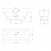 Knief Shape Ванна 170x70x60cм., встраиваемая, click-clack, цвет: белый матовый. 0600-730-01