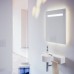 Laufen Leelo Зеркало 100х70см., горизонтальная LED-подсветка,1 сенсорный выключатель, алюминиевый каркас. 4.4766.2.950.144.1