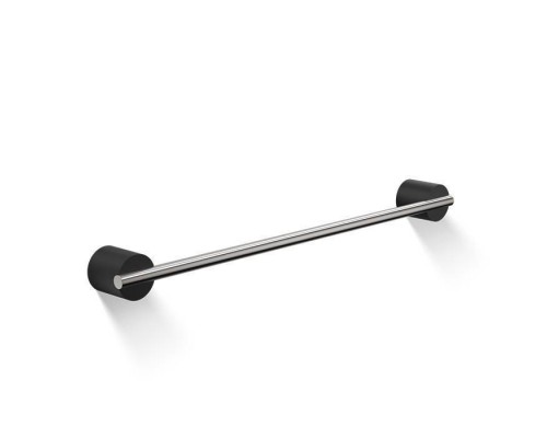 Decor Walther Black Stone HTE45 Полотенцедержатель 45см, подвесной, цвет: черный матовый / сталь матовая. 0975165 Decor Walther Black Stone HTE45 Полотенцедержатель 45см, подвесной, цвет: черный матовый / сталь матовая. 0975165