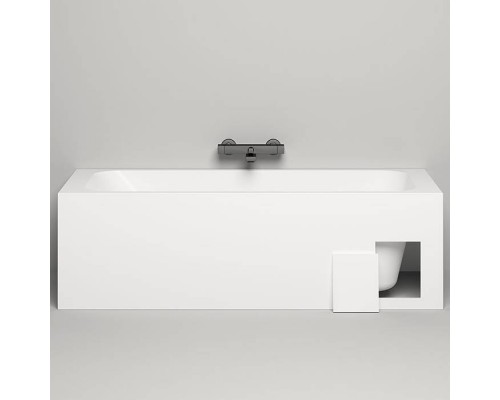 Salini Orlanda Kit Ванна 170х80х60см., встраиваемая, UpDown, сифон, щелевой слив-перелив, S-Sense, цвет: белый. 102116G Salini Orlanda Kit Ванна 170х80х60см., встраиваемая, UpDown, сифон, щелевой слив-перелив, S-Sense, цвет: белый. 102116G