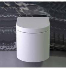 KNIEF Prime Унитаз подвесной 52x39x33см, с крышкой микролифт, цвет: белый матовый (упаковка: 2 коробки). 0600-014-01R