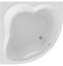 Акриловая ванна 1MarKa Cassandra Б02622 без опоры 140x140 см, угловая, пристенная, белая, четверть круга