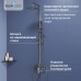 Душевая стойка со смесителем из стали RGW SP-24S