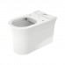 Duravit White Tulip Моноблок 37x65 см, безободковый, слив универсальный, цвет: белый. 0933100005, 2197090000