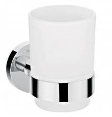 Hansgrohe Logis Universal Стакан для зубных щеток, подвесной, цвет: хром/белый. 41718000