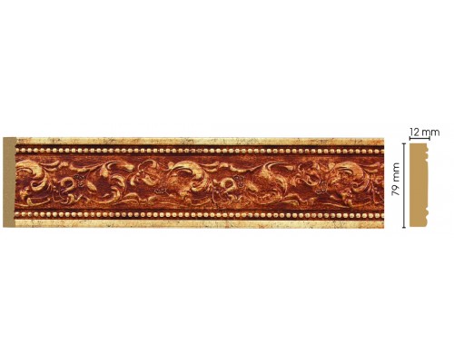 Молдинг DECOMASTER 150-552 (80*12*2400мм) Молдинг DECOMASTER 150-552 (80*12*2400мм)