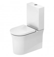 Duravit White Tulip Моноблок 37x65 см, безободковый, слив универсальный, цвет: белый. 0933100005,  2197090000