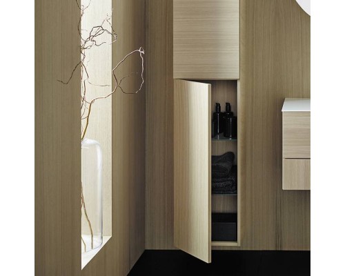 Burgbad Coco Подвесной шкаф 35x35x176 см, цвет: дуб натуральный. HSIU035 L F2843