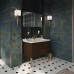 Kerasan Waldorf Комплект подвесной мебели 100см, с 2-мя ящиками Цвет: noce. 4142K1bi/cr*1, 925546