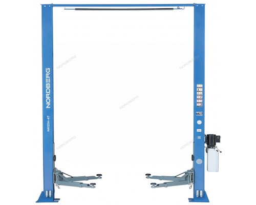 Подъемник двухстоечный 4 т, верхняя синхронизация, 220 В NORDBERG N4121H-4T_220