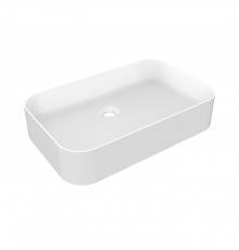 Gessi Rilievo Раковина накладная, 39.4х37.4х10.2см., без отв., цвет: белый. 43458#516