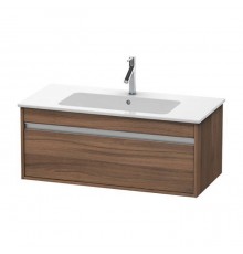 Duravit Ketho Тумба подвесная, 100x47.5х41см., с раковиной, 1 ящик, цвет: орех натуральный. 2336100000,  KT642007979