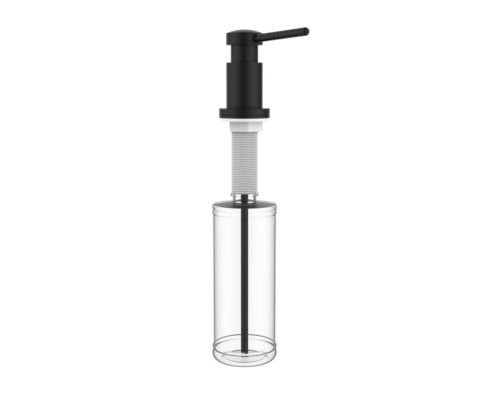 AQM9992MB Cucina Дозатор для жидкого мыла, встроенный (латунь), черный матовый AQM9992MB